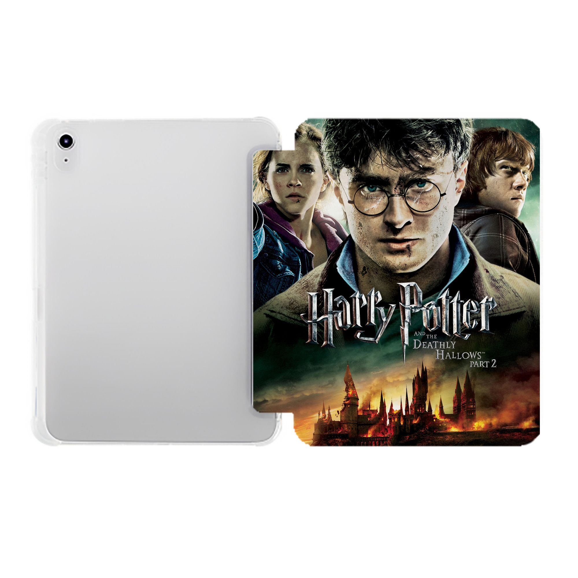 （画像用） Harry Potter ハリー・ポッターシリーズ IPad ケース ペン収納付き 三つ折りスタンド PUレザー×シリコン 対応機種9.5/10.5/10.9インチ